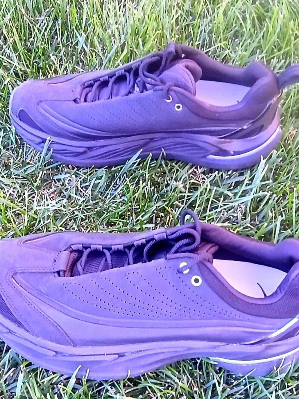 Hoka One One Mauve Purple Trail Running Shoes Sz 11.5